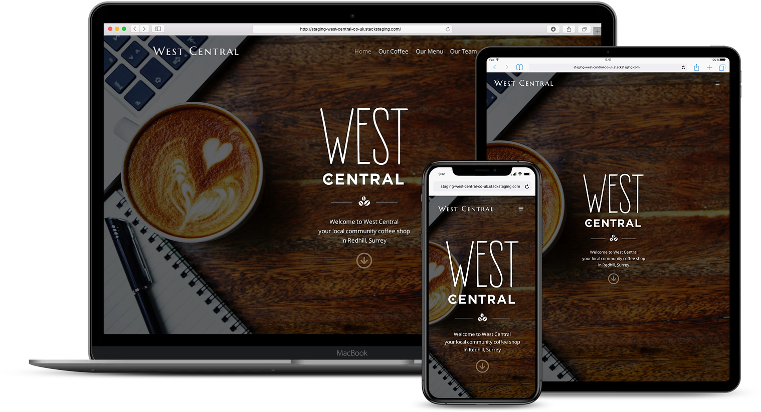 West Central mockup